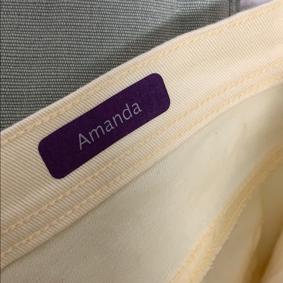 Gloria Vanderbilt Jeans in Yellow - Picture 5 of 6